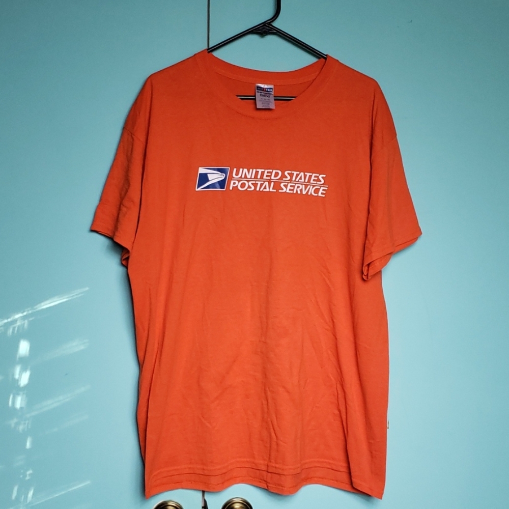 Jerzees Usps Orange T-Shirt
